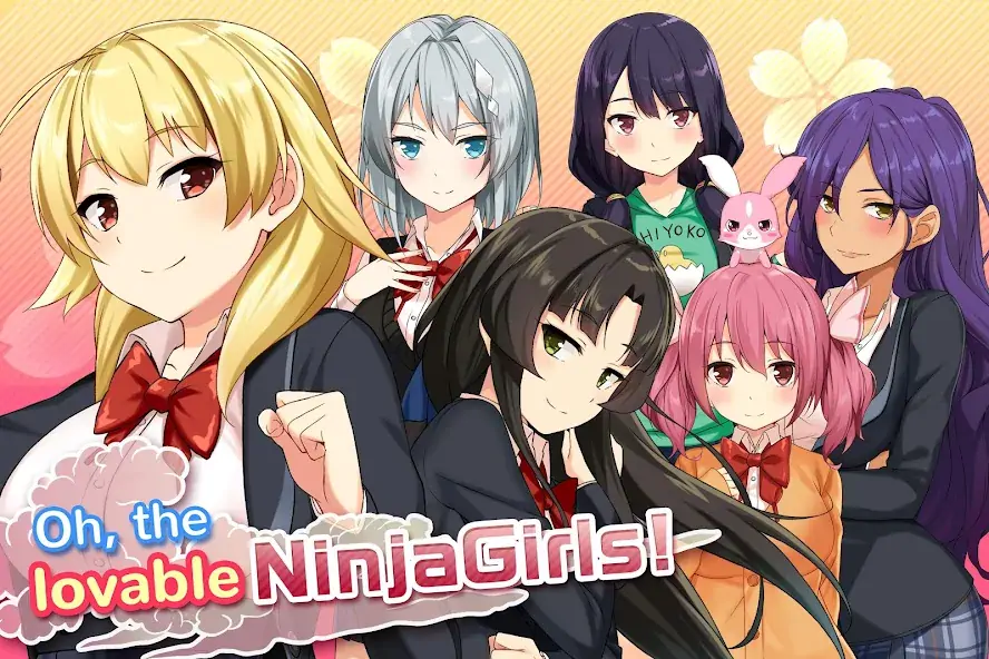 Скачать Moe! Ninja Girls/Sexy School [MOD Бесконечные монеты] на Андроид