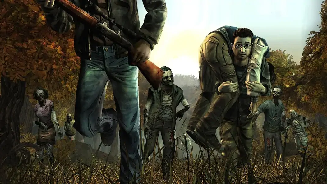 Скачать The Walking Dead: Season One [MOD Много монет] на Андроид