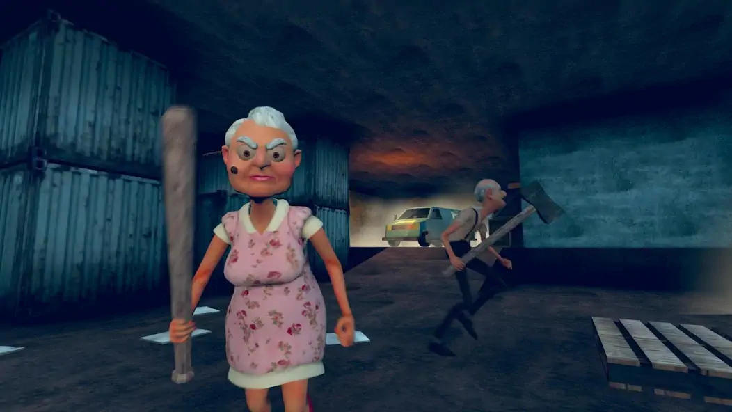 Скачать Grandpa & Granny 4 Online Game [MOD Много монет] на Андроид