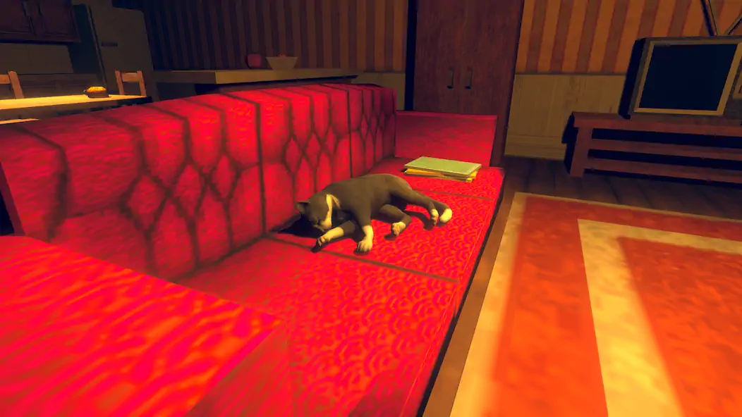 Скачать Cat Fred Evil Pet. Horror game [MOD Много монет] на Андроид