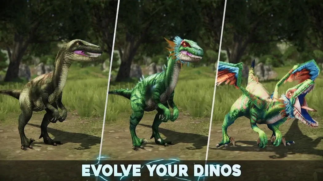 Скачать Dino Tamers - Jurassic MMO [MOD Много монет] на Андроид