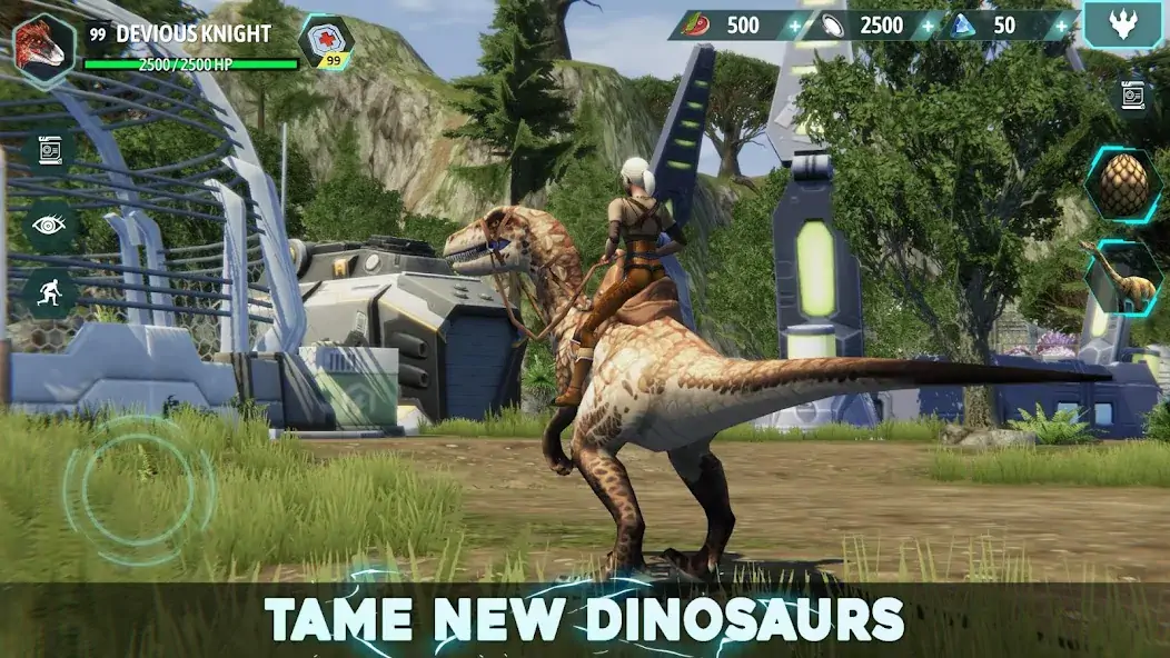 Скачать Dino Tamers - Jurassic MMO [MOD Много монет] на Андроид