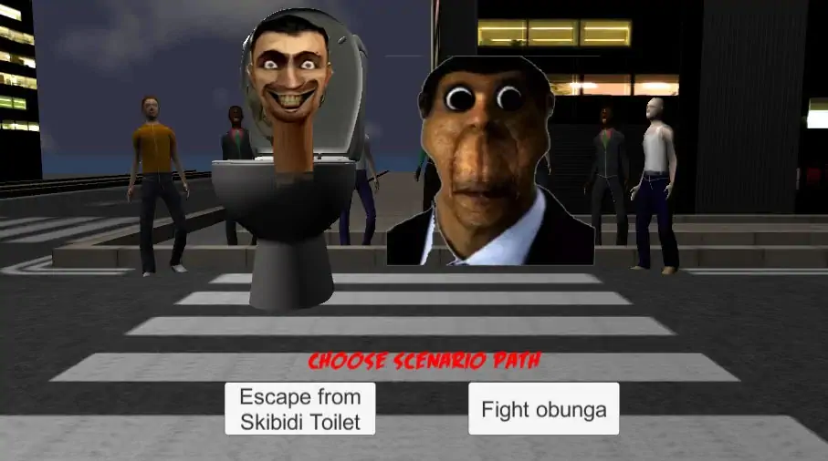 Скачать Night Skibidi Toilet Simulator [MOD Много денег] на Андроид