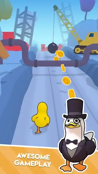 Скачать Duck On The Run [MOD Бесконечные деньги] на Андроид