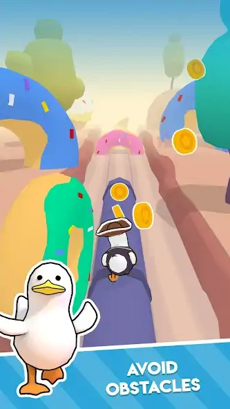 Скачать Duck On The Run [MOD Бесконечные деньги] на Андроид