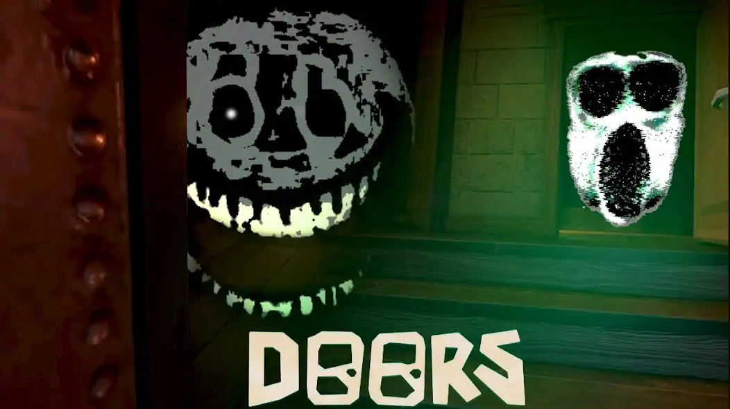 Скачать Scary Doors Horror for roblox [MOD Много монет] на Андроид
