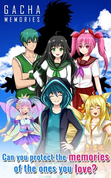 Скачать Gacha Memories - Anime Visual  [MOD Бесконечные деньги] на Андроид