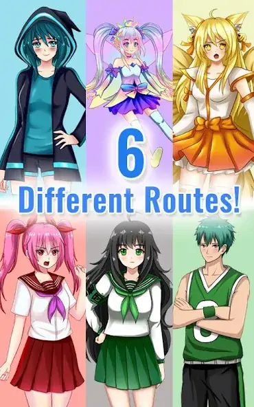 Скачать Gacha Memories - Anime Visual  [MOD Бесконечные деньги] на Андроид