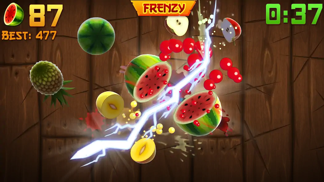 Скачать Fruit Ninja® [MOD Много монет] на Андроид