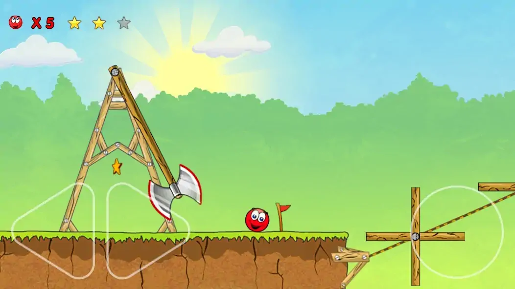 Скачать Red Ball 3: прыгающий Красный [MOD Много денег] на Андроид