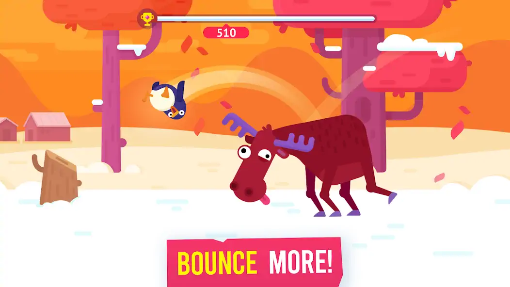 Скачать Bouncemasters: прыжки пингвина [MOD Много денег] на Андроид