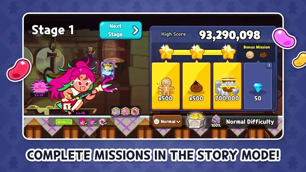 Скачать Cookie Run: Побег из печи [MOD Бесконечные монеты] на Андроид