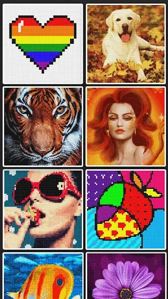 Скачать Вышивка крестом: Cross Stitch [MOD Бесконечные деньги] на Андроид