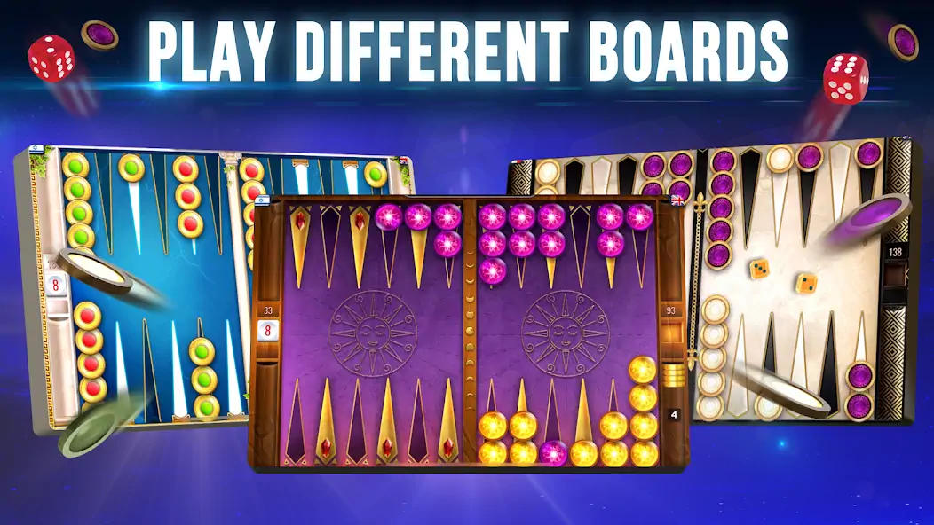 Скачать Backgammon - Lord of the Board [MOD Много монет] на Андроид