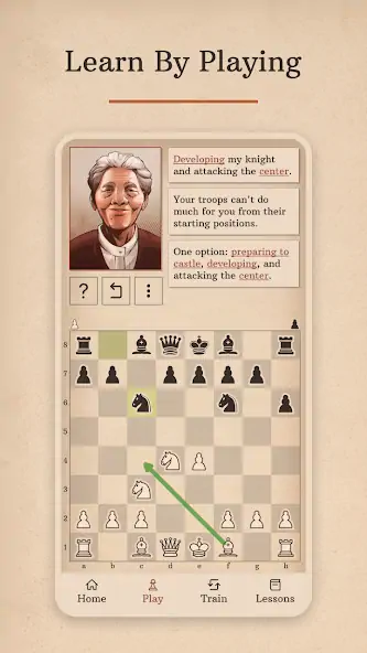 Скачать Learn Chess with Dr. Wolf [MOD Бесконечные деньги] на Андроид