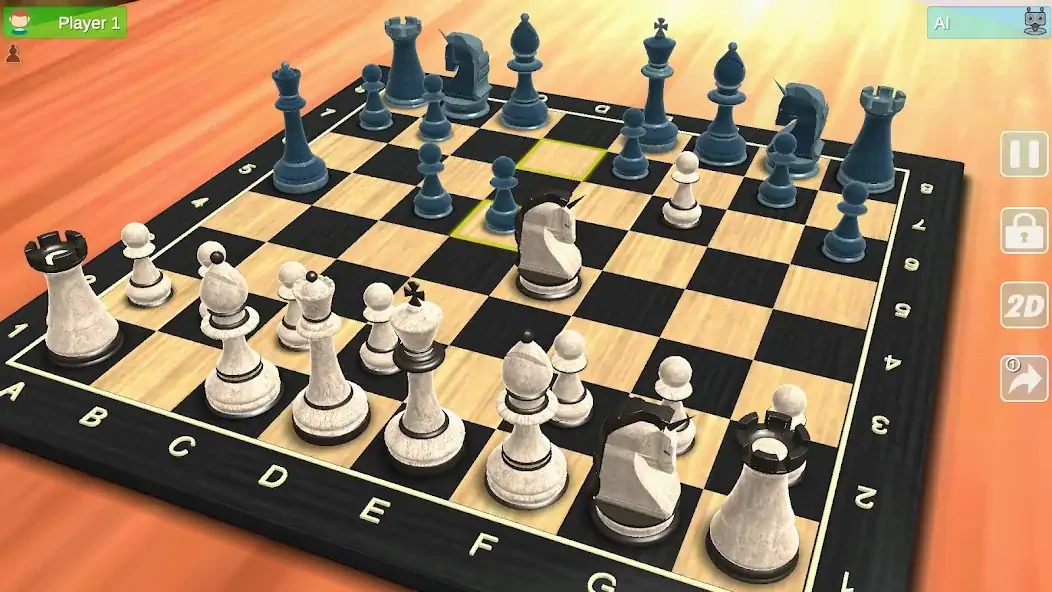 Скачать Шахматный Мастер 3D [MOD Много монет] на Андроид