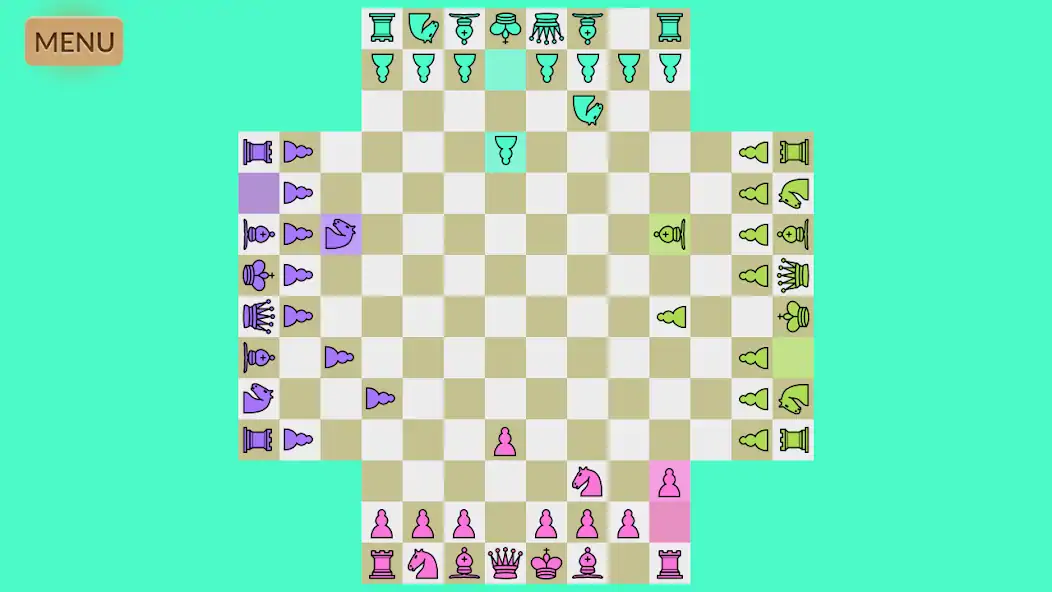 Скачать 4 Player Chess [MOD Много монет] на Андроид