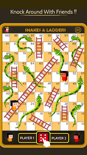 Скачать Snakes & Ladders: Online Dice! [MOD Много монет] на Андроид