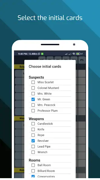 Скачать Clue Pad (Cluedo Notes) [MOD Бесконечные монеты] на Андроид