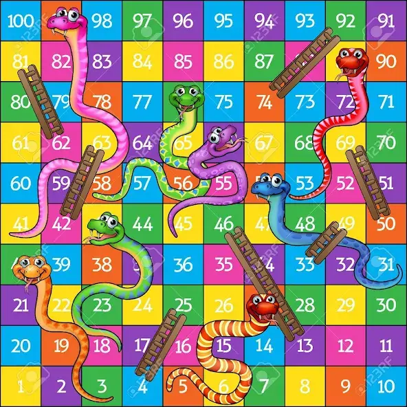 Скачать Snake and ladder [MOD Бесконечные монеты] на Андроид