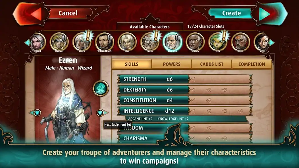 Скачать Pathfinder Adventures [MOD Много монет] на Андроид