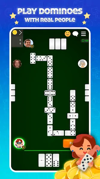 Скачать Dominoes Online - Classic Game [MOD Много монет] на Андроид