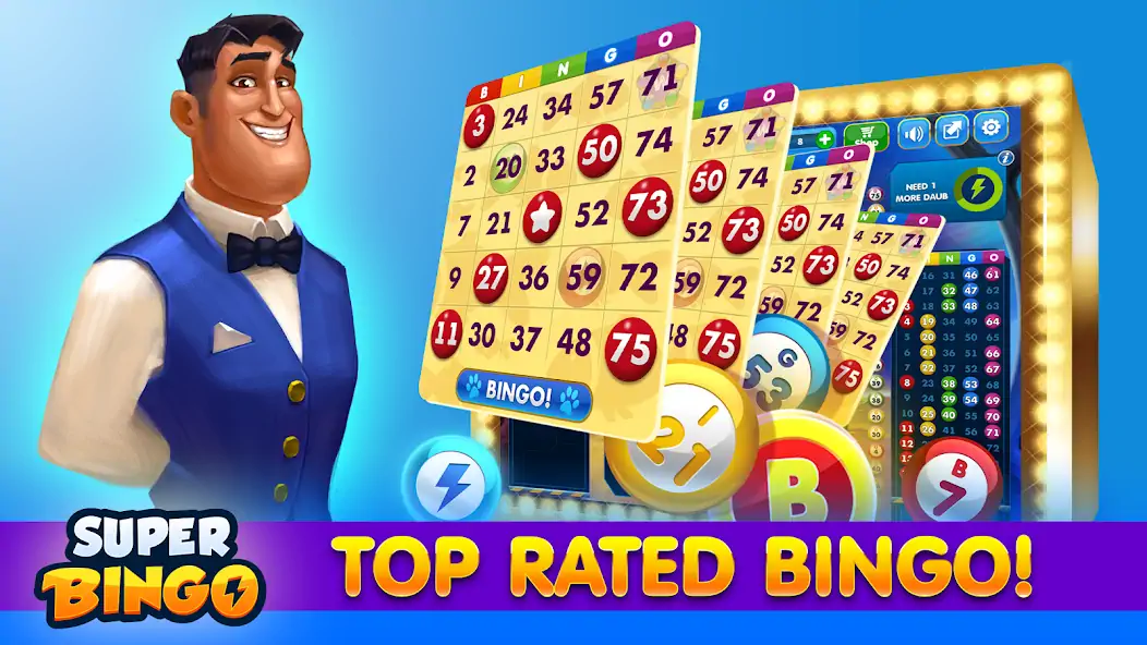Скачать Super Bingo HD - Bingo Games [MOD Бесконечные деньги] на Андроид