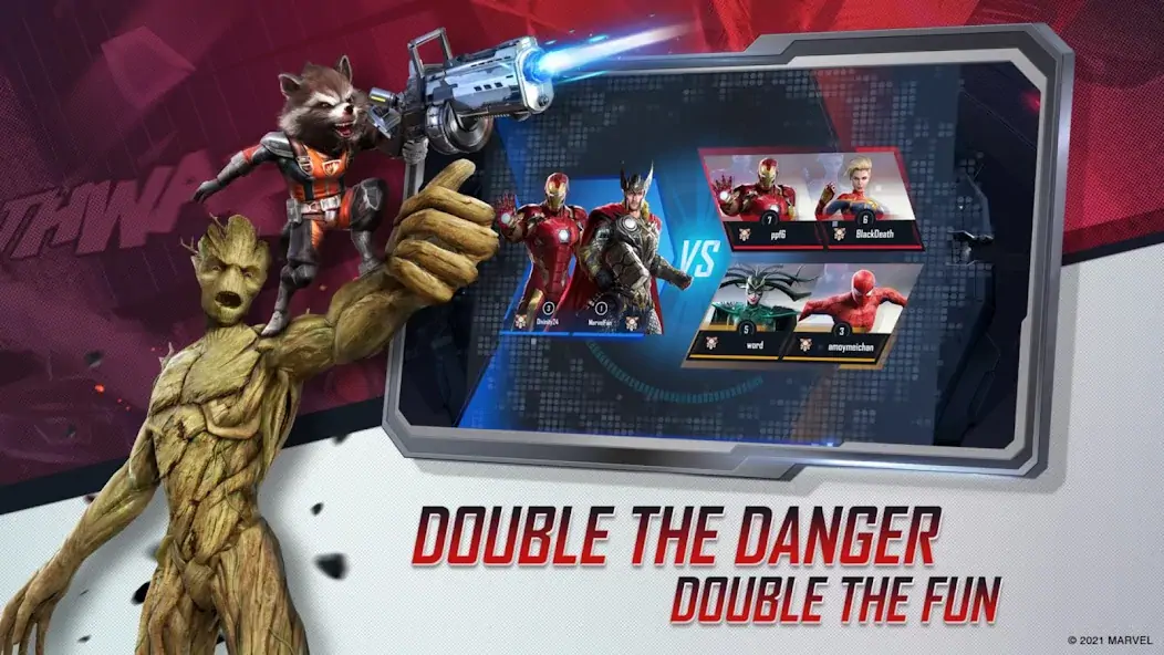 Скачать MARVEL Duel [MOD Бесконечные монеты] на Андроид
