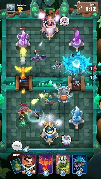 Скачать Clash of Wizards [MOD Бесконечные монеты] на Андроид