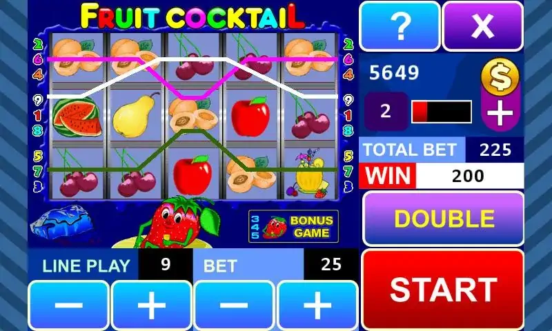 Скачать Fruit Cocktail Slot [MOD Много денег] на Андроид