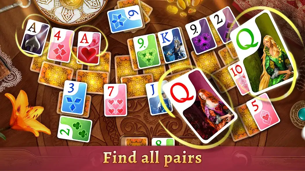 Скачать Solitaire Dreams: Card Games [MOD Много денег] на Андроид