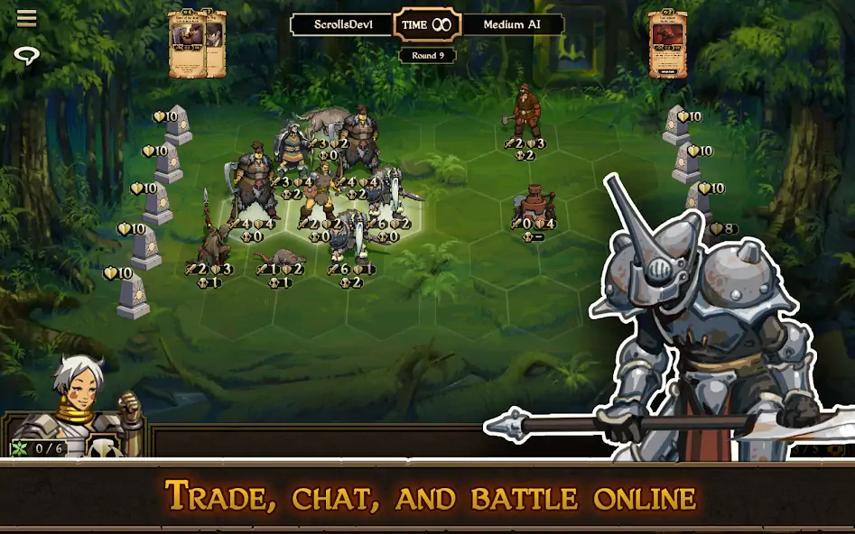 Скачать Scrolls [MOD Много монет] на Андроид
