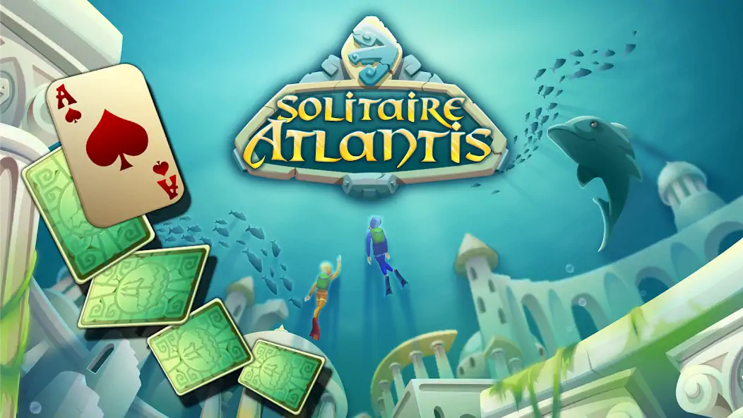 Скачать Solitaire Atlantis [MOD Бесконечные деньги] на Андроид