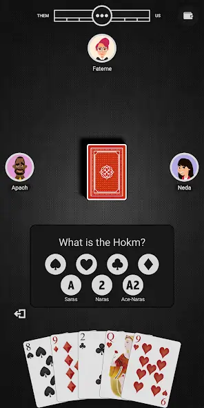 Скачать Hokm+ [MOD Много монет] на Андроид