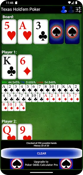 Скачать Poker Odds Calculator [MOD Бесконечные монеты] на Андроид