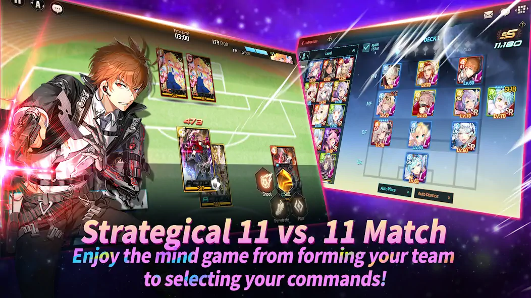 Скачать Soccer Spirits [MOD Много монет] на Андроид