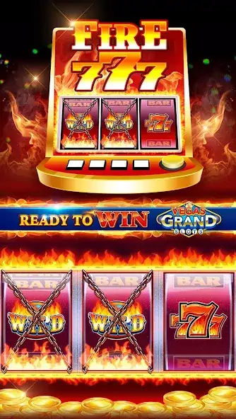 Скачать Vegas Grand Slots:Casino Games [MOD Много монет] на Андроид
