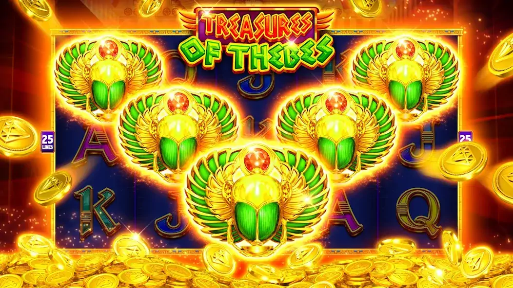 Скачать Golden Casino - Slots Games [MOD Бесконечные монеты] на Андроид