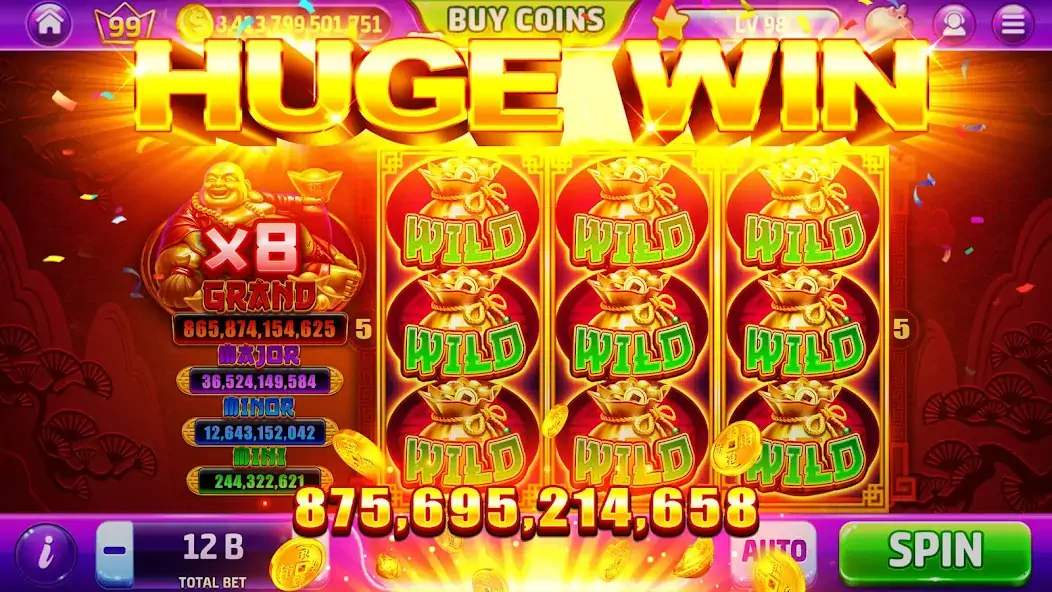 Скачать Golden Casino - Slots Games [MOD Бесконечные монеты] на Андроид