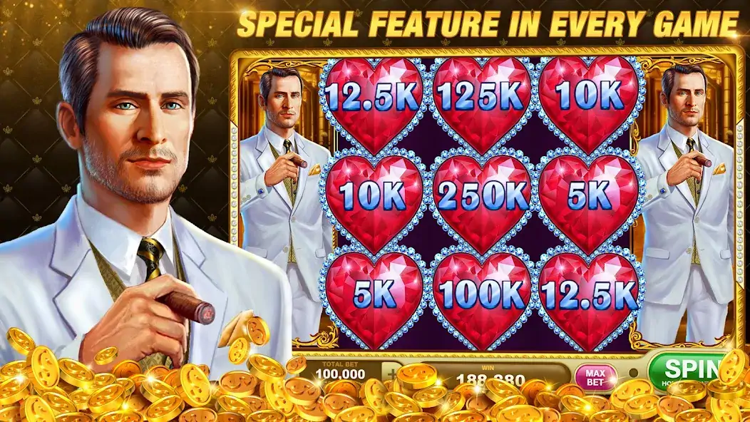 Скачать Slots Rush: Vegas Casino Slots [MOD Бесконечные монеты] на Андроид