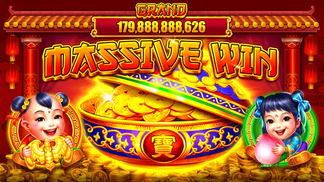 Скачать Slotsmash™ - Casino Slots Game [MOD Много монет] на Андроид