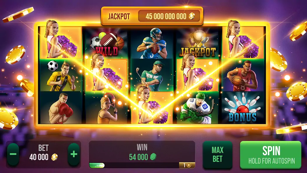 Скачать Casino All Star - Покер Казино [MOD Бесконечные монеты] на Андроид