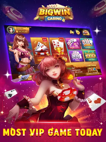 Скачать Bigwin - Slot Casino Online [MOD Бесконечные монеты] на Андроид