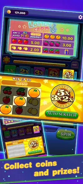 Скачать Scratch Frenzy Slot [MOD Бесконечные монеты] на Андроид