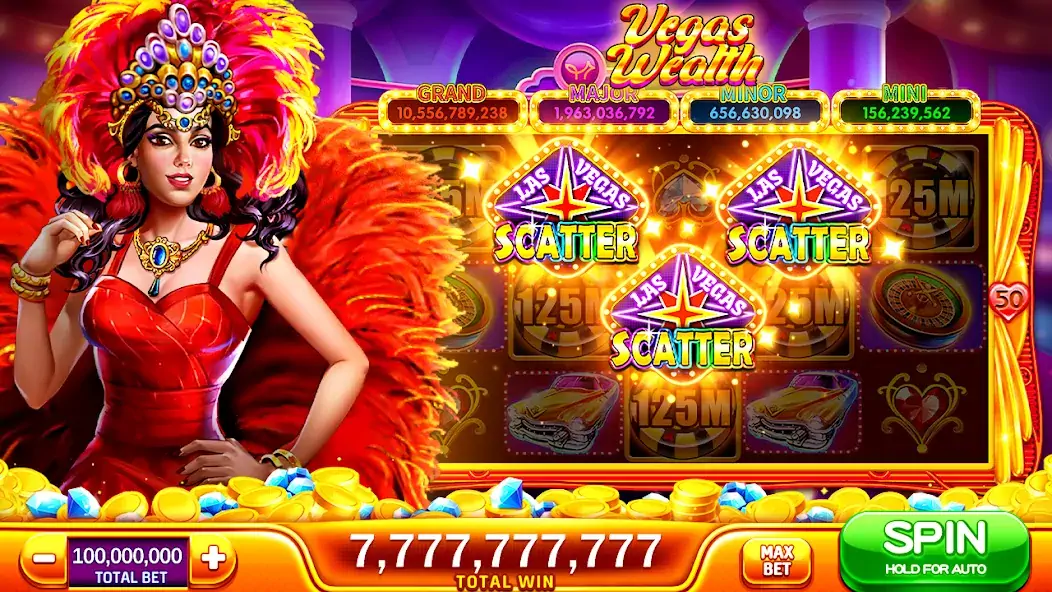 Скачать Lava Slots - Casino Games [MOD Бесконечные деньги] на Андроид