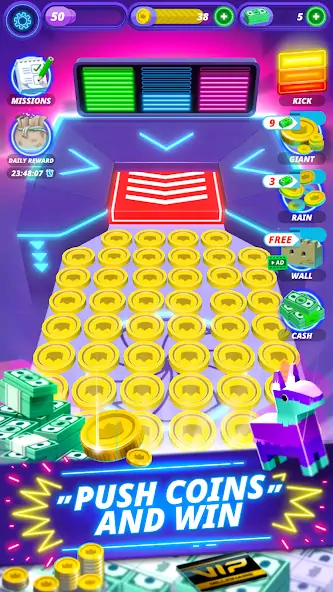 Скачать Coin Pusher - Vegas Dozer [MOD Бесконечные монеты] на Андроид