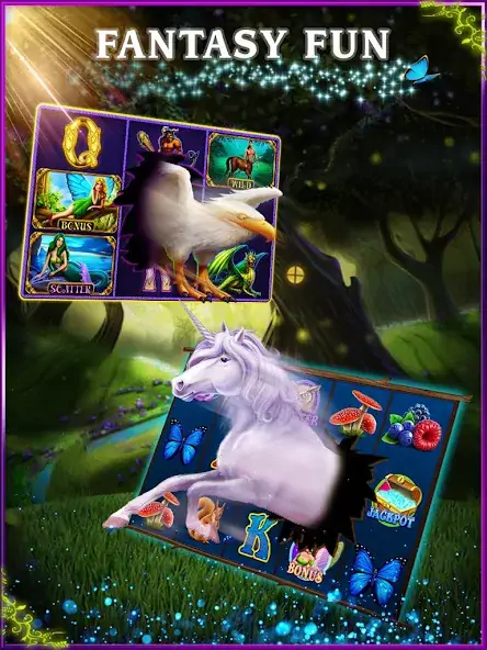 Скачать Unicorn Slots Casino [MOD Бесконечные деньги] на Андроид