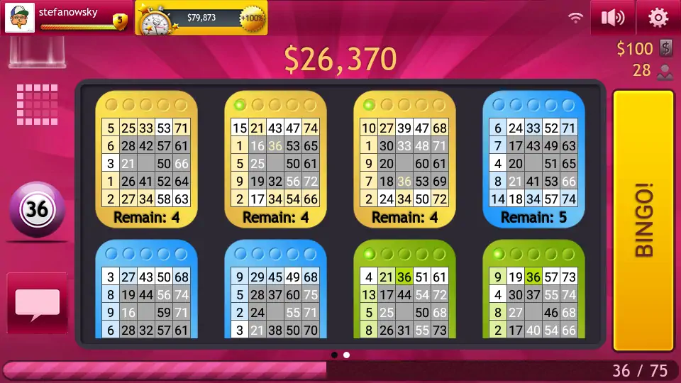 Скачать Bingo 75 & 90 by GameDesire [MOD Много монет] на Андроид