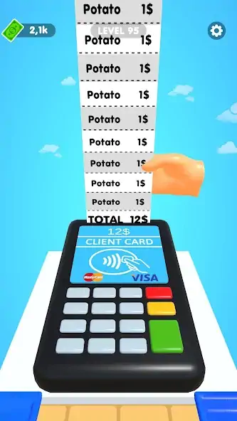 Скачать Potato Rush [MOD Много монет] на Андроид
