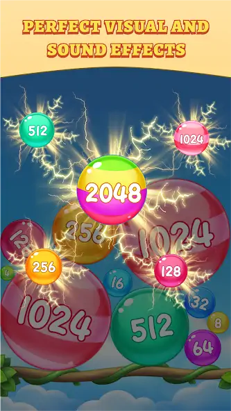 Скачать Crazy Ball 2048 [MOD Много монет] на Андроид